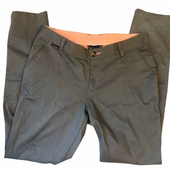 Columbia Women's Size 8 Grey PFG Performance Fishing Gear Activewear Pan… - Picture 3 of 10